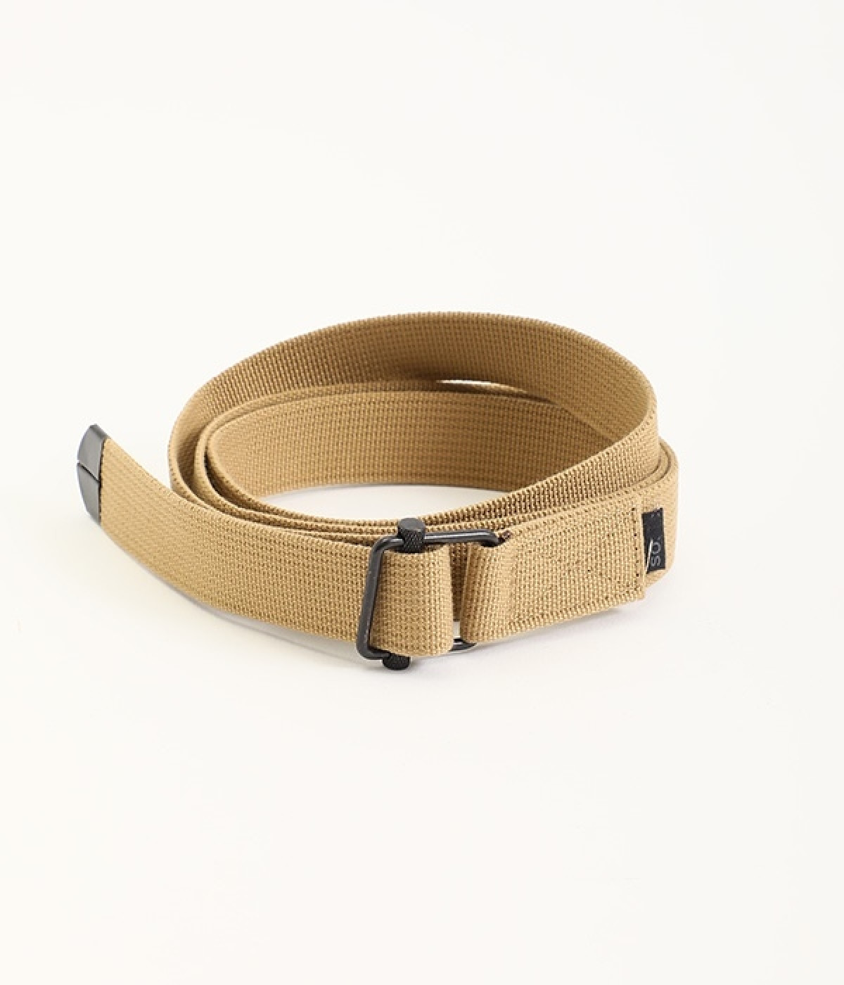 ミリタリーベルト(ベージュ-ONESIZE)