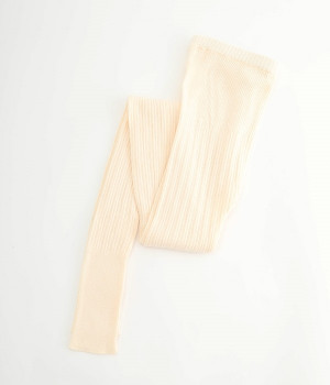 ランダムテレコレギンス(アイボリー-ONESIZE)