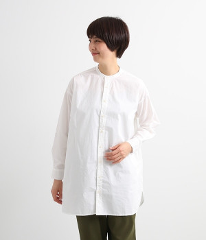 タイプライタースタンドチュニック(ホワイト-ONESIZE)