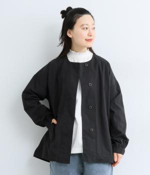 ノーカラーブルゾン(スミ-F)