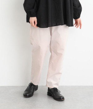 ダンプサンドウォッシュフィニッシュスリムテーパードパンツ(サクラ-ONESIZE)