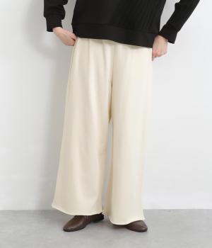 裁ち切りストレートパンツ(キナリ-F)