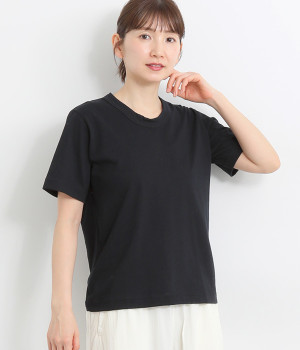 天竺太バインダー丸首Tシャツ(ダークネイビー-ONESIZE)