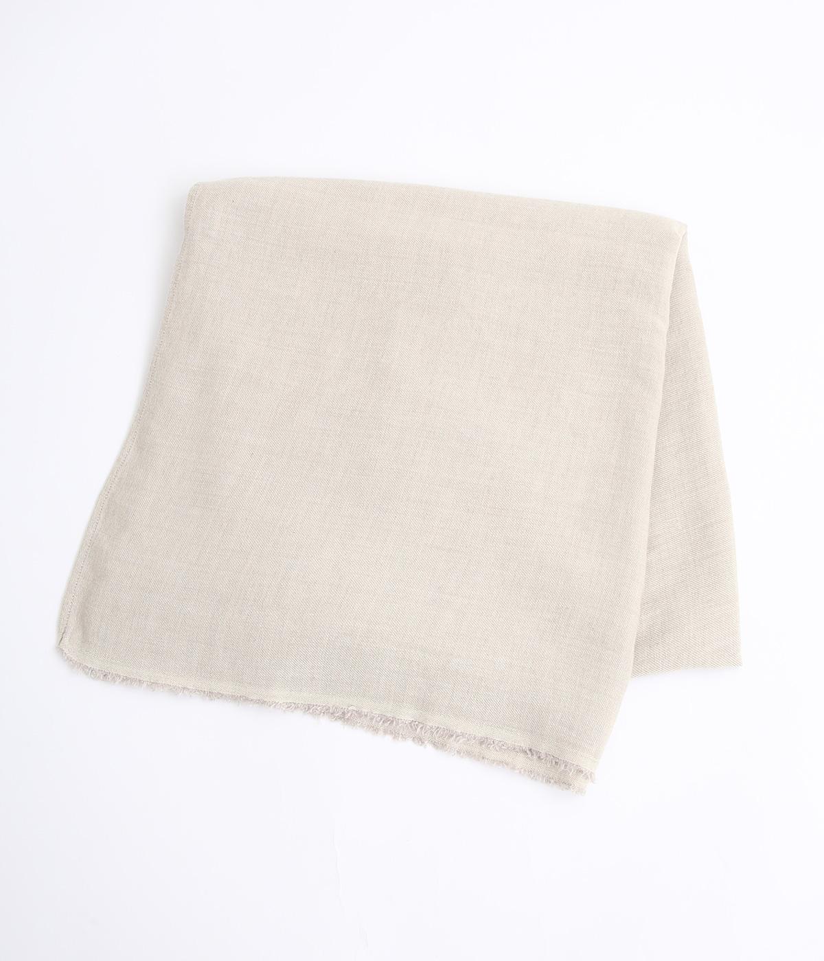 レーヨンウールガーゼスカーフ(ナチュラル-F)