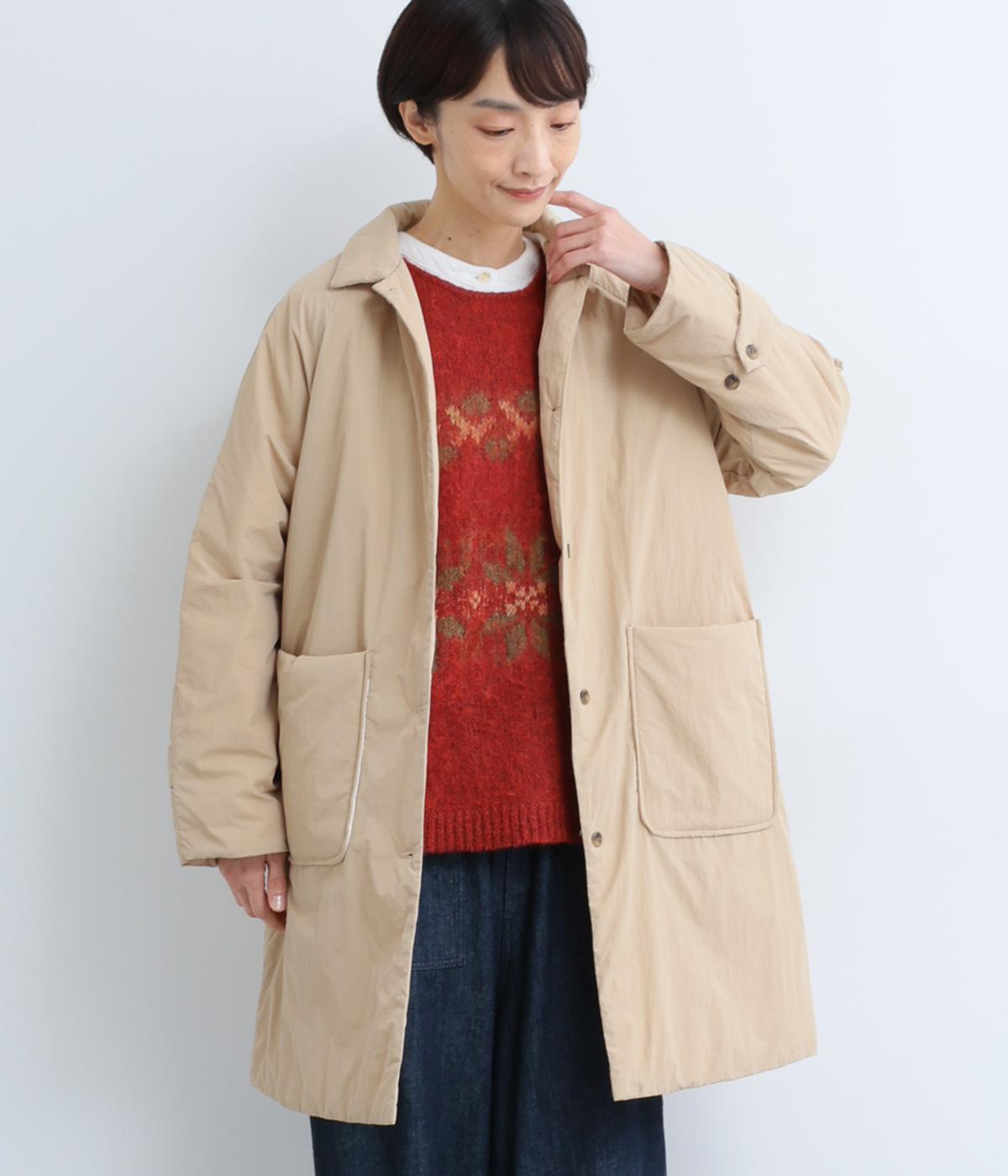 中綿キルティング ステンカラーコート｜so（エスオー）の商品詳細