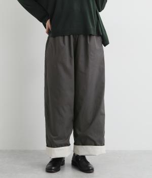 ブロードクロスソフト仕上げリバーシブルパンツ(スミ-F)