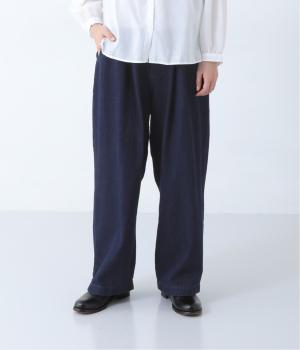 デニムタックテーパードパンツ(インディゴ-F)