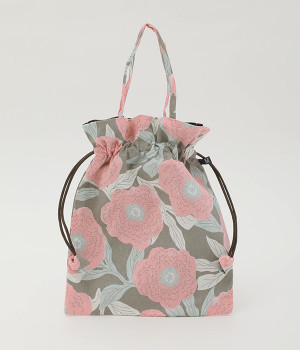 巾着バッグ.ドゥ(ピエニー/ピンク-ONESIZE)