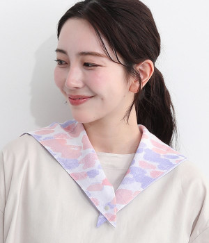 おさんぽスカーフ(アジサイ/パープル-ONESIZE)