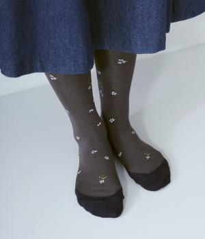 ハイゲージソックス　BLISS(チャコール-2325)