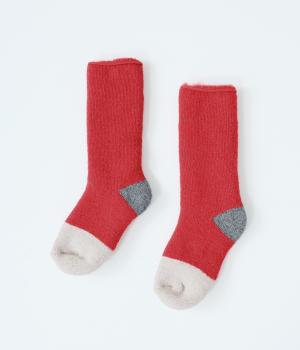内側起毛ソックス(レッド-2325)