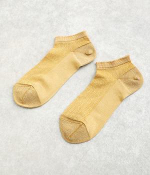 ラメスニーカーソックス(ゴールド-2325)