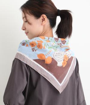 おさんぽスカーフ　フローラルライフ