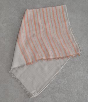 ふんわりやわらかスカーフ(グレー-F)