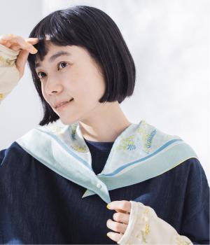 おさんぽスカーフ　ミモザ