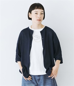 ニット2wayカーデ