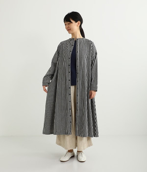 チェックワンピース(ギンガム大-M)