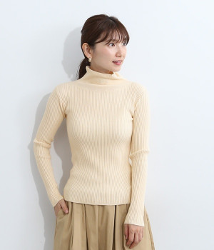 タートルリブニット(アイボリー-M)