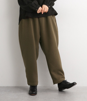 ソフトメルトンパンツ(ブラウン-L)