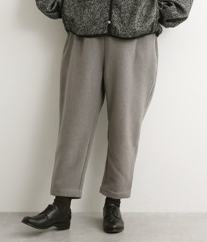ソフトメルトンパンツ(グレー-L)