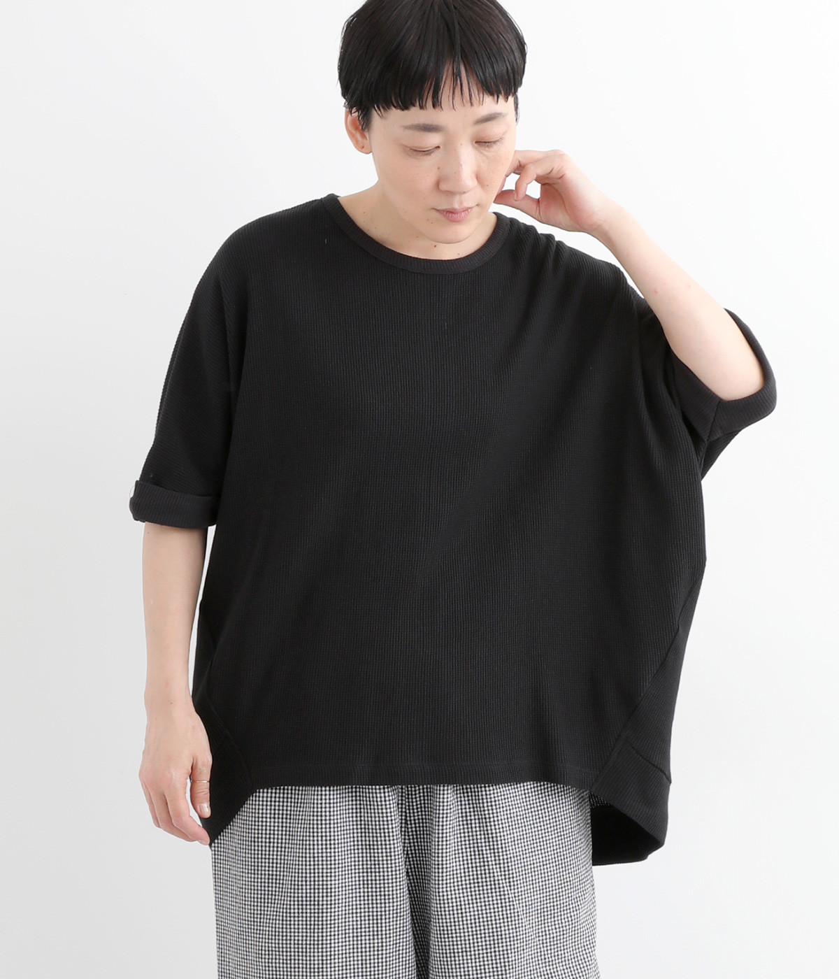 コットンワッフルカットソーTシャツ｜D*g*y（ディージーワイ）の商品詳細