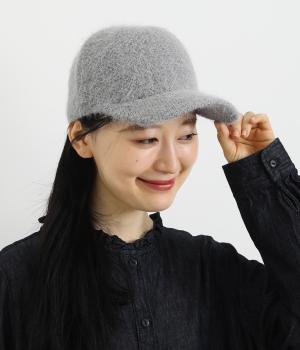 シャギーニットキャップ