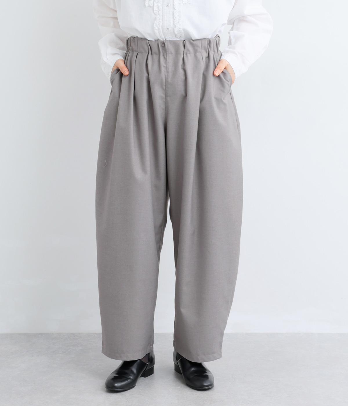 TRサージ　テーパードパンツ(グレー-M)