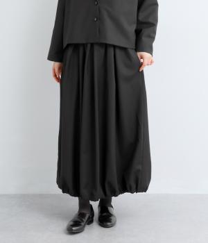 TRサージ　バルーンスカート(ブラック-L)