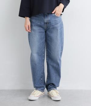 12.5ozデニムカーブラインデニム(ユーズドウォッシュ-M)