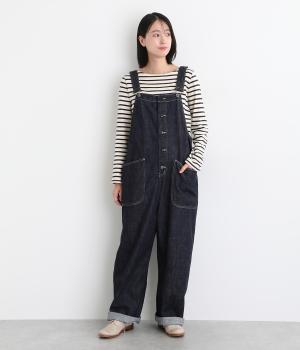コットン10ozデニムBIGポケットオーバール