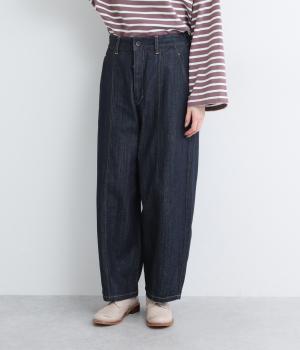 コットン10ozムラ糸デニムアーモンドパンツ