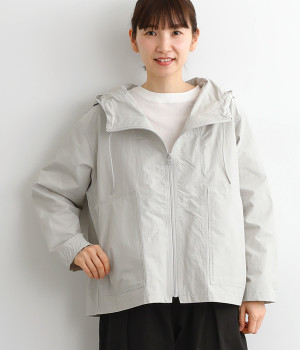 ポプリン　マリンパーカー(アイスグレー-2)
