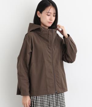 ポプリン　マリンパーカー(ブラウン-2)