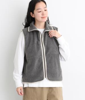 フリースZIPベスト