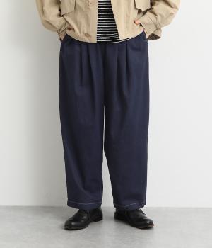 コットンストレッチデニムパンツ(ネイビー-F)