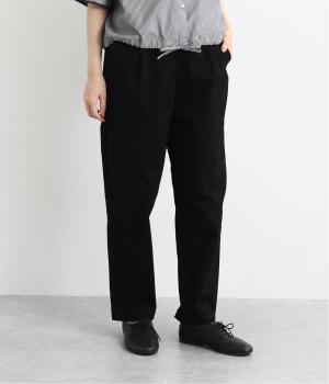 コットンストレッチツイルパンツ(ブラック-F)
