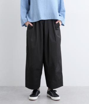 コットンストレッチパンツ(ブラック-F)