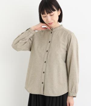 コットンダンガリーブラウス