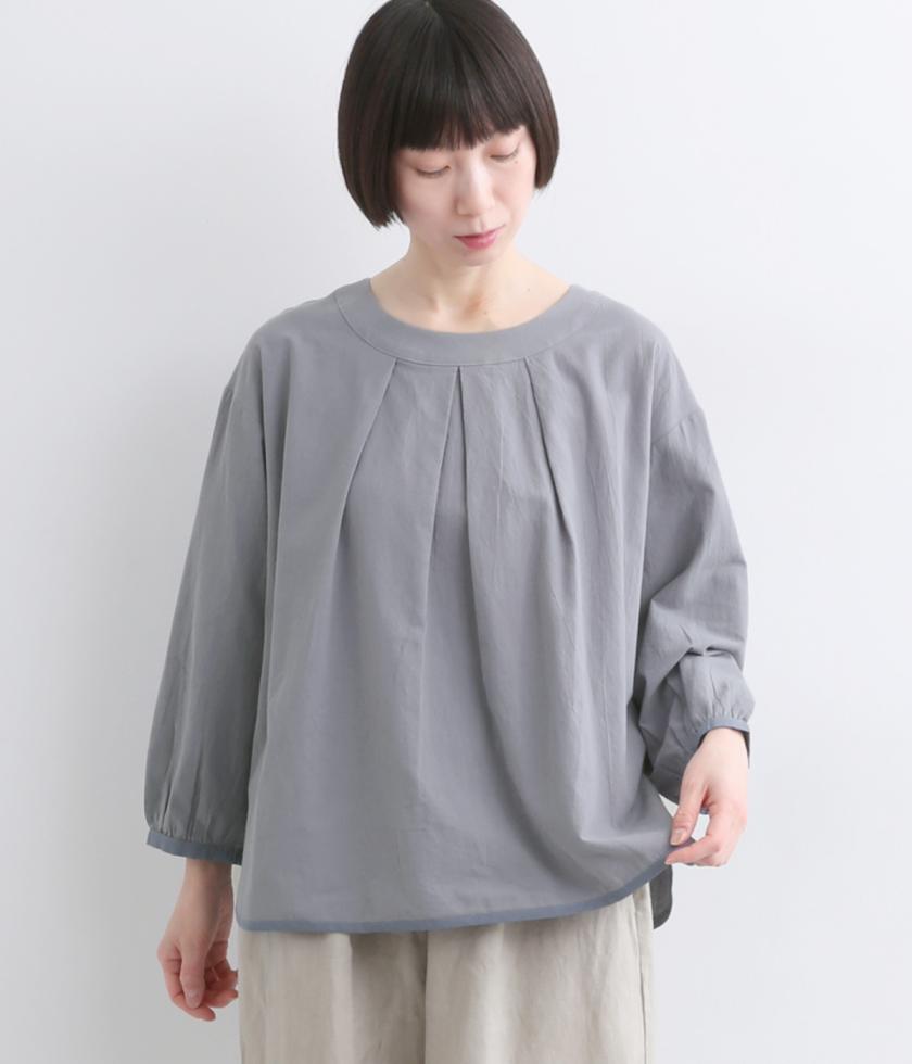 コットンローンプルオーバーブラウス