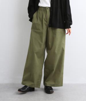 コットンストレッチツイルパンツ
