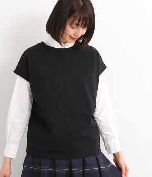 【CHANTECLAIR】ワイドプルオーバー(ブラック-ONESIZE)