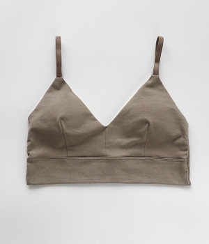 リラックスブラ　M～XL(鉛色-L)