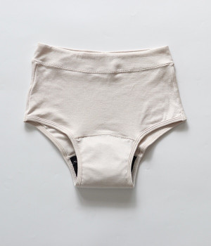 サニタリー吸水ショーツ(砂色-L)