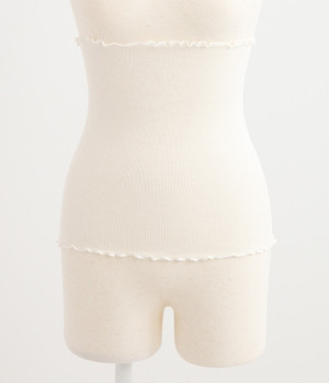 【極暖シルクシリーズ】のびのび薄手腹巻(キナリ-ONESIZE)