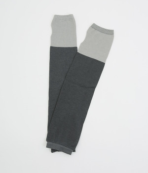 内側シルク　アームカバー　さらさらコットン