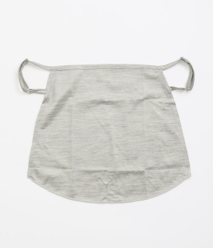 冷感シルクのフェイスカバー(銀色-ONESIZE)