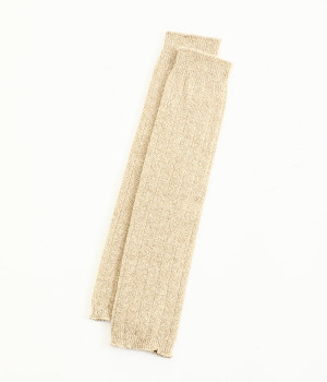 ウールミックス2wayリブチューブ(ベージュ-ONESIZE)