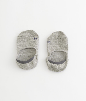 リネンフットカバー(グレー-ONESIZE)