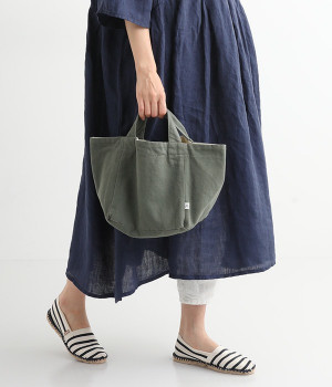 キャンバスキューブトートスモール(グレー-ONESIZE)