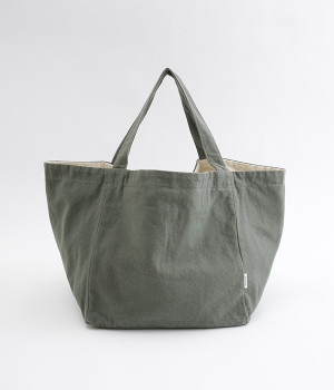 キャンバスキューブトートラージ(グレー-ONESIZE)